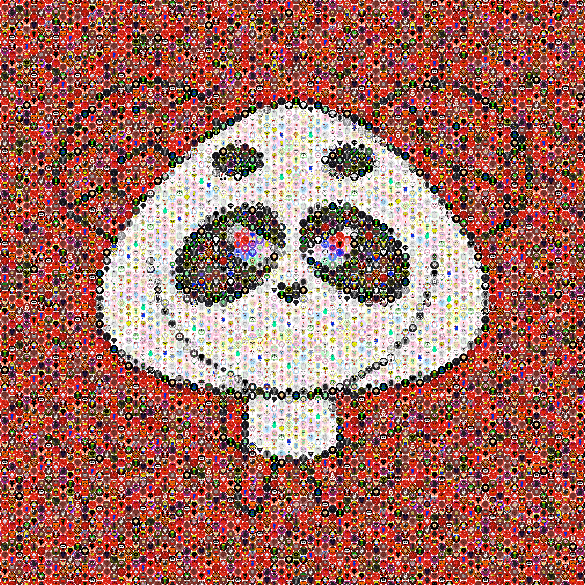 Crypto Baby Animals Mosaic #2231