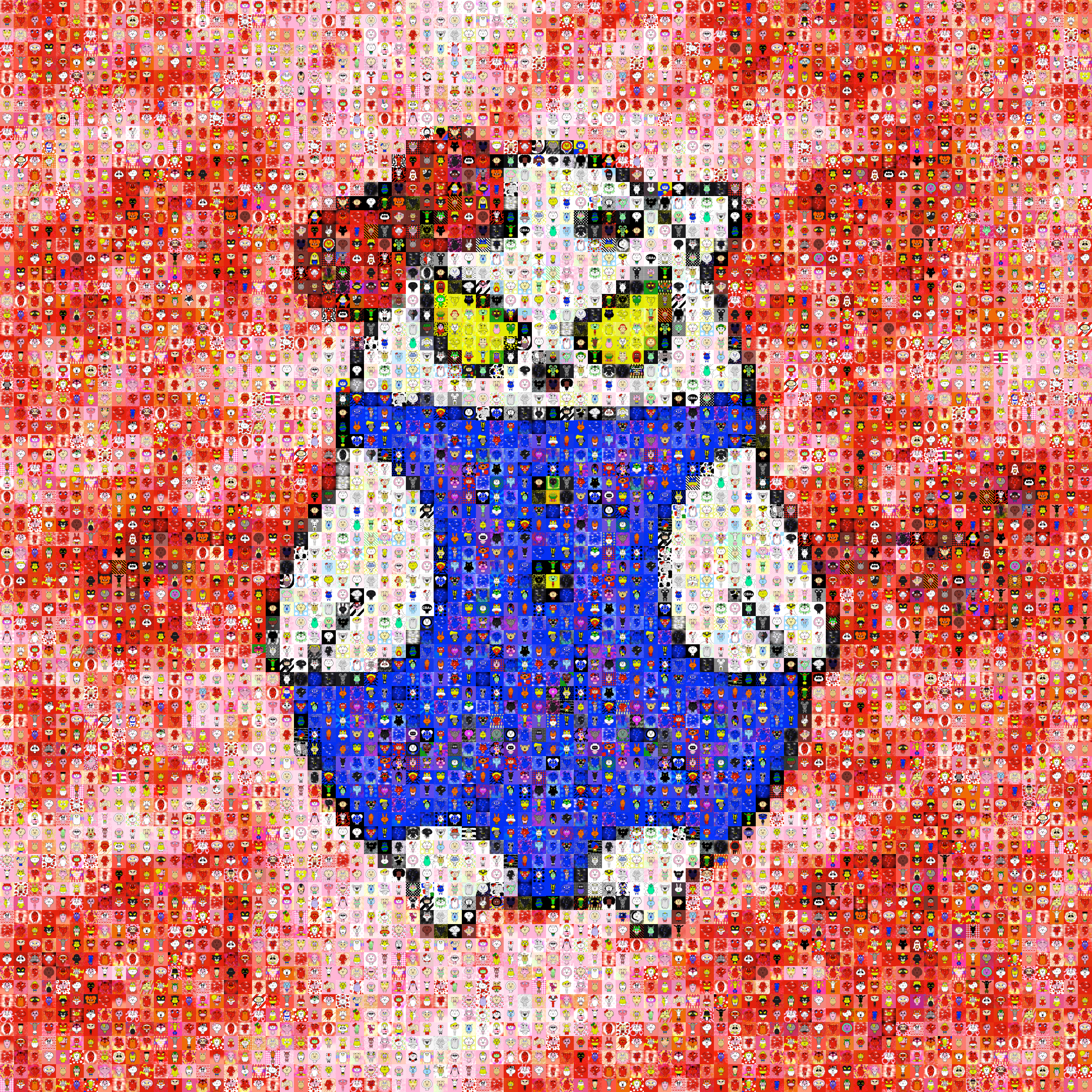 Crypto Baby Animals Mosaic #8610