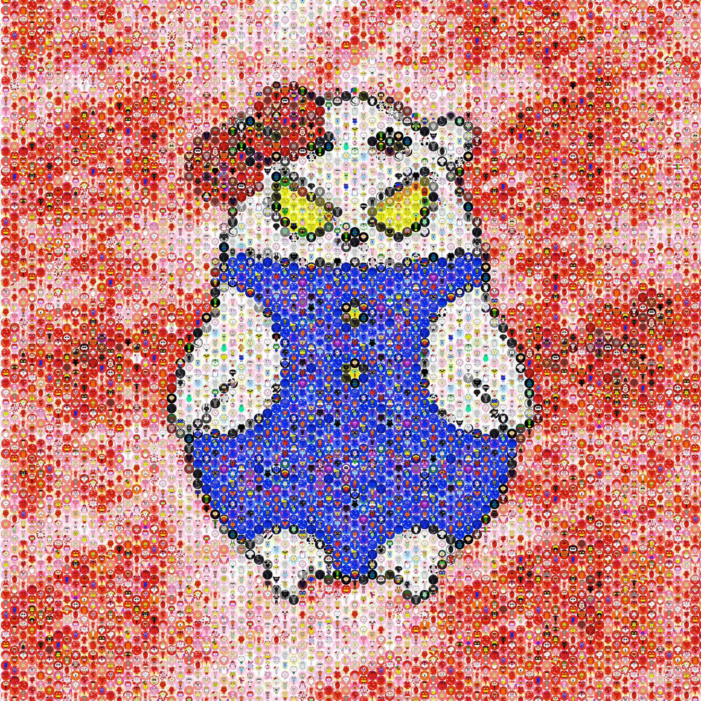 Crypto Baby Animals Mosaic #8611
